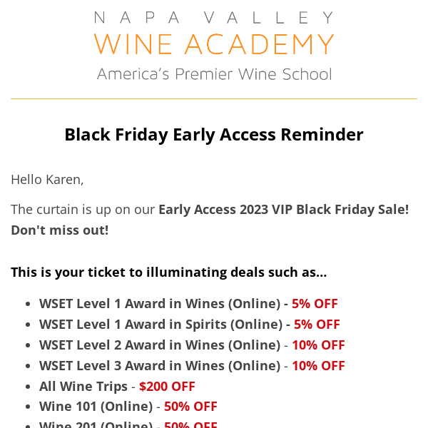 Reminder 4 Days Left ! Early Access 2023 VIP Black Friday Sale is Now!