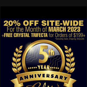 Get 20% OFF All Products during March!