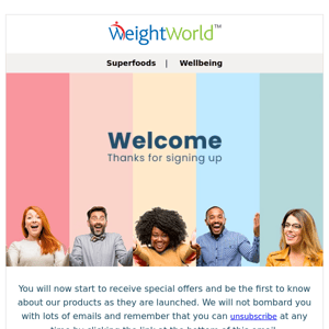 Welcome to WeightWorld!