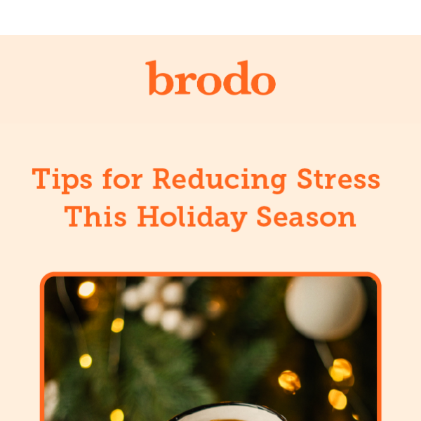 Holidays got you stressed? 🥴