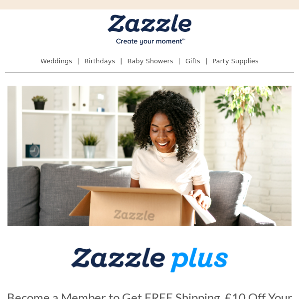 🏆 Join Zazzle Plus to Enjoy FREE Shipping on Every Order!