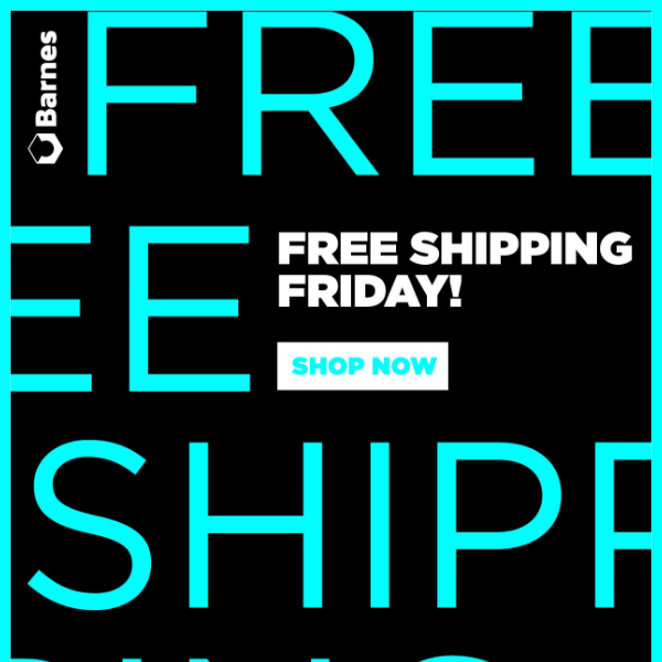 🎉 Free Shipping Friday