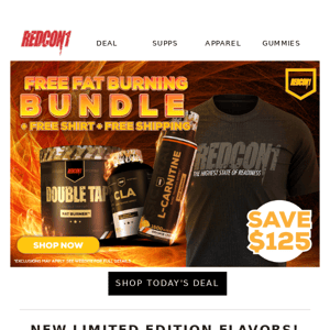 🔥 FREE Fat Burner Bundle with Purchase!