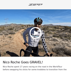 Nico Roche Goes GRAVEL!