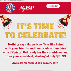 Ring in the New Year with BP Meal Deals! 🎉