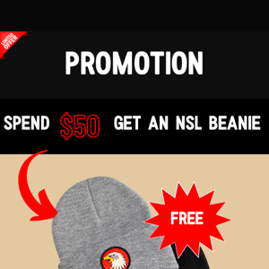 Don't Miss Out On A Free Beanie!