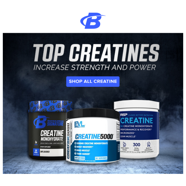 Up To 50% Off ALL CREATINES