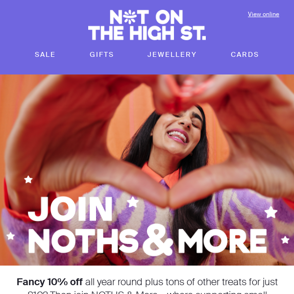 Fancy 10% off for a WHOLE year?