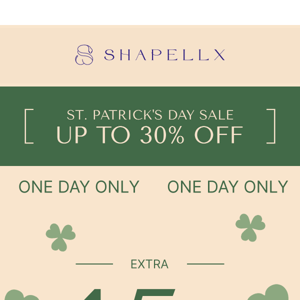 St. Patrick’s Day Sale!  ☘️
