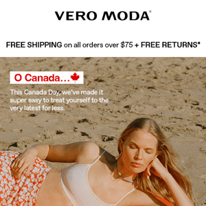 🍁Canada Day: 60% OFF Summer’s Latest