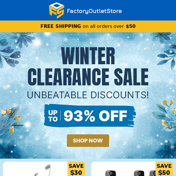 Hi  , Checkout Winter Clearance Sale | Up to 93% Off