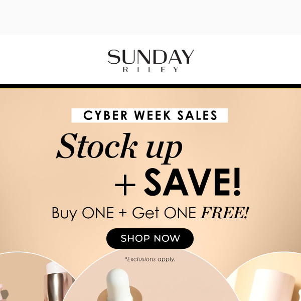 Radiant Skin Awaits: 25% Off and BOGO Deals This Cyber Sale