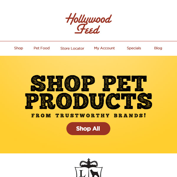 Fill your 🛒 with Pet Products from Trustworthy Brands!