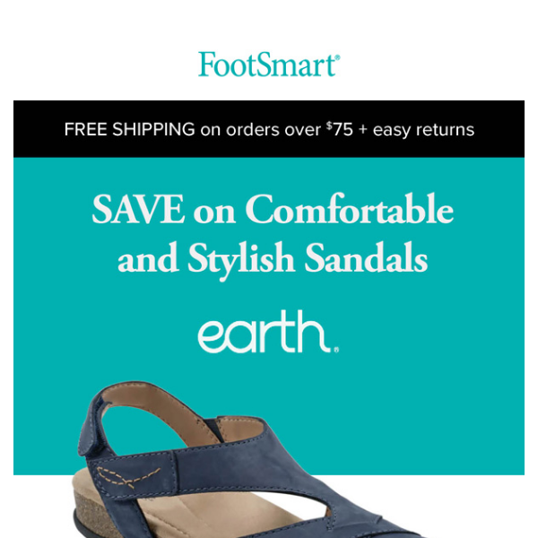 Save on Comfy & Stylish Warm Weather Sandals 😎
