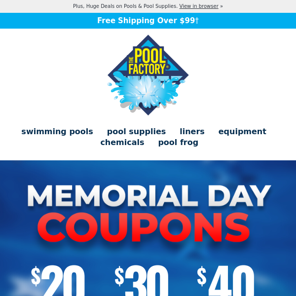 Memorial Day Weekend Coupons Are Here!
