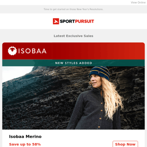 Isobaa - New Products | Columbia | Lizard Footwear | Rockay | Casual Winter Wardrobe | Up to 66% Off!