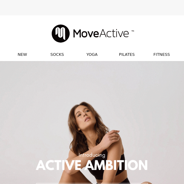 JUST DROPPED: ACTIVE AMBITION 🤍