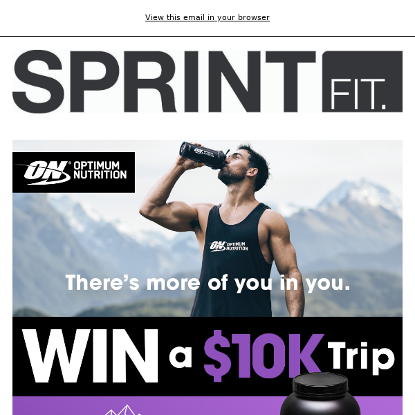 Last Chance to WIN with Optimum Nutrition!