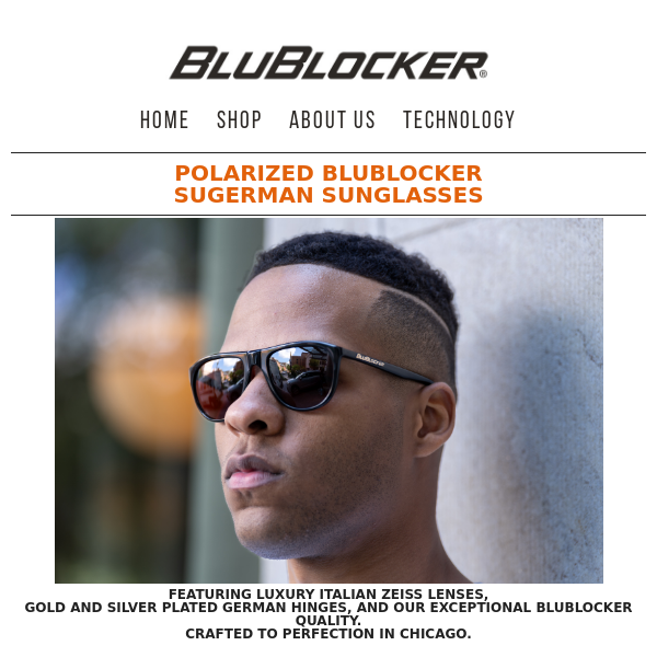 Sugerman: Polarized Perfection - Blu Blocker Sunglasses
