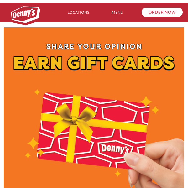 Share Your Opinion – Earn FREE Gift Cards
