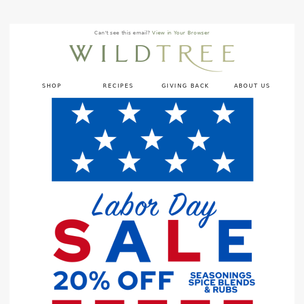 Labor Day Sale ends tonight