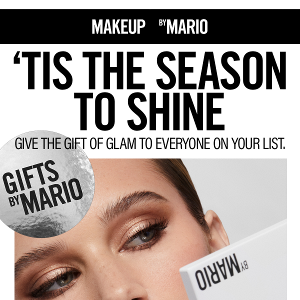 Glam Up Your Holiday with Gifts by Mario