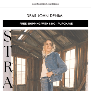 Fall-Ready with Dear John Denim - Cort In Session