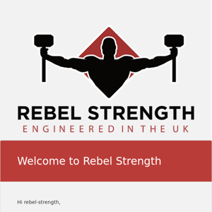Your Rebel Strength account has been created!