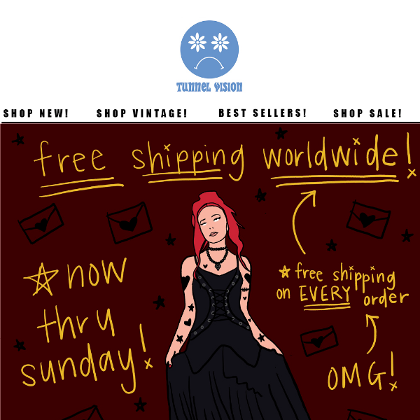 FREE SHIPPING WEEKEND!