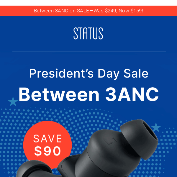 President’s Day Sale: $90 Off Premium Earbuds
