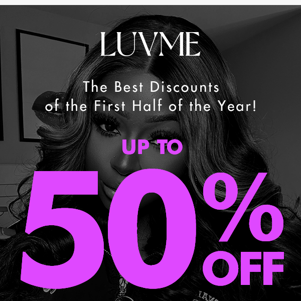 The Best Sale! Up to 50% off🥰