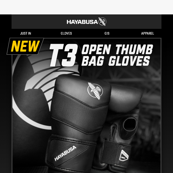 NEW: Open Thumb Bag Gloves