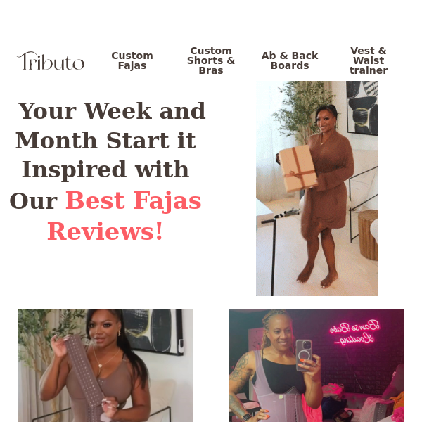 Stay on Track with October's Week Reviews 💪 - Fajas Tributo