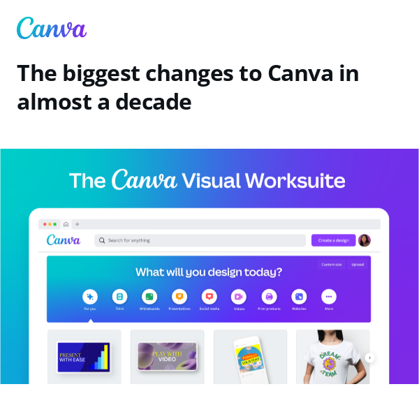 The Canva Visual Worksuite Part 1: Docs and Websites 🚀