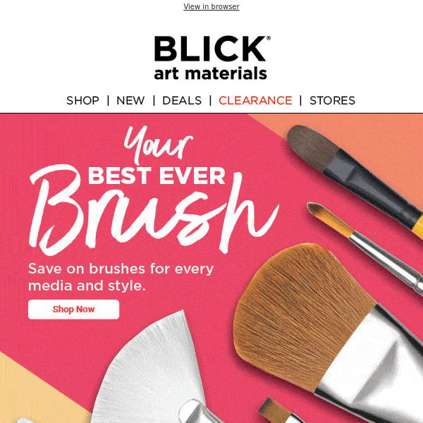 Paint Puck Brush Cleaner - Pink, BLICK Art Materials