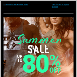 NOW LIVE - SUMMER SALE