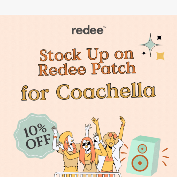 Party at Coachella with Redee Patch 🎤