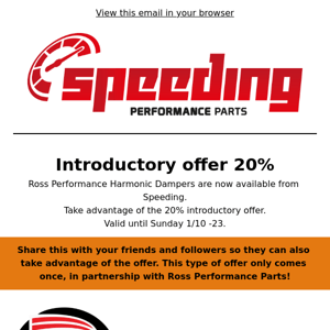 20% Introductory Offer!