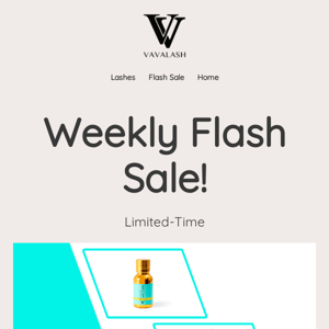 Weekly Flash Sale ❤️