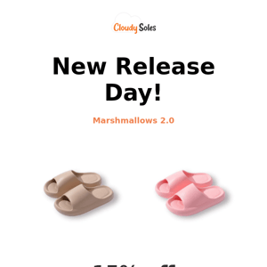 New Release, Marshmallows 2.0, Customer Discount Offer