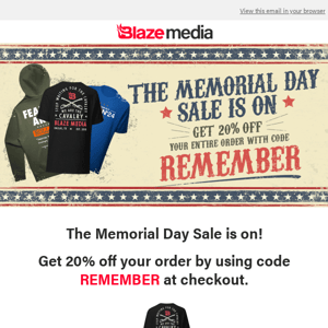 🇺🇸🪖 Memorial Day Savings START NOW!