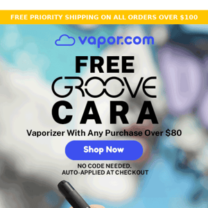 FREE Groove Cara Vaporizer: Last Call!