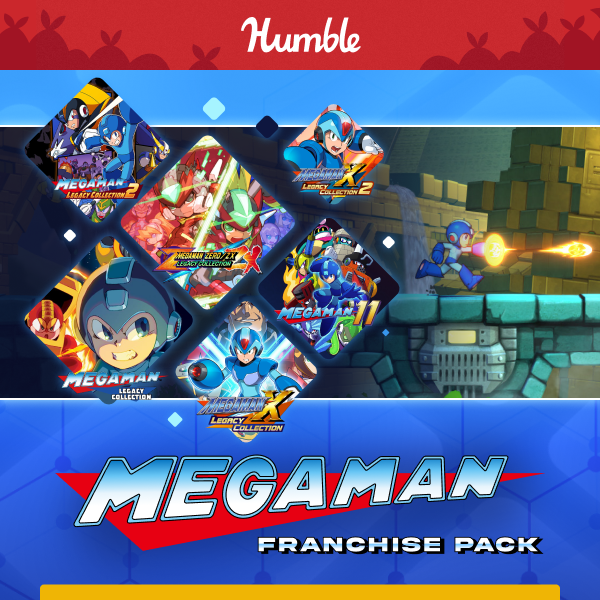 36 years of Mega Man in this bundle! Get 25 games, including Mega Man 11! 🎮🤖