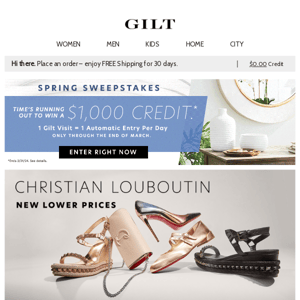 Christian Louboutin (!) New Lower Prices | Christian Louboutin & More for Men