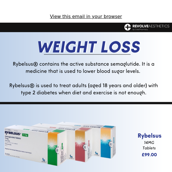 Lose Weigh With Rybelsus!🌟