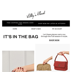 Shop The Drop: Bag Edition 👛✨
