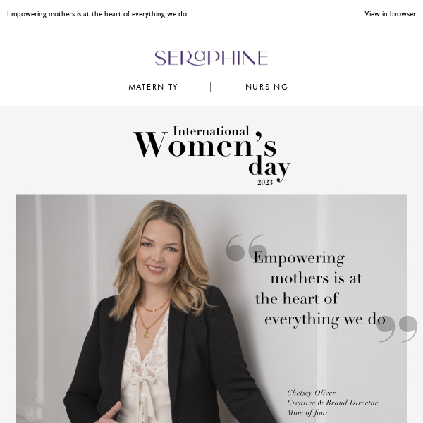 30% Off Seraphine Maternity DISCOUNT CODES → (9 ACTIVE) March 2023