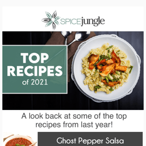 Our Top Recipes From 2021