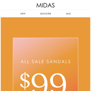 Wait, Those Sandals Are On SALE Now?