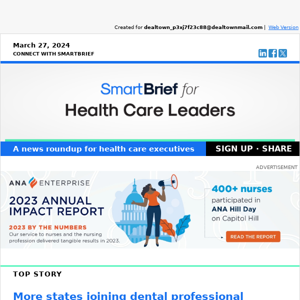 More states joining dental professional compact